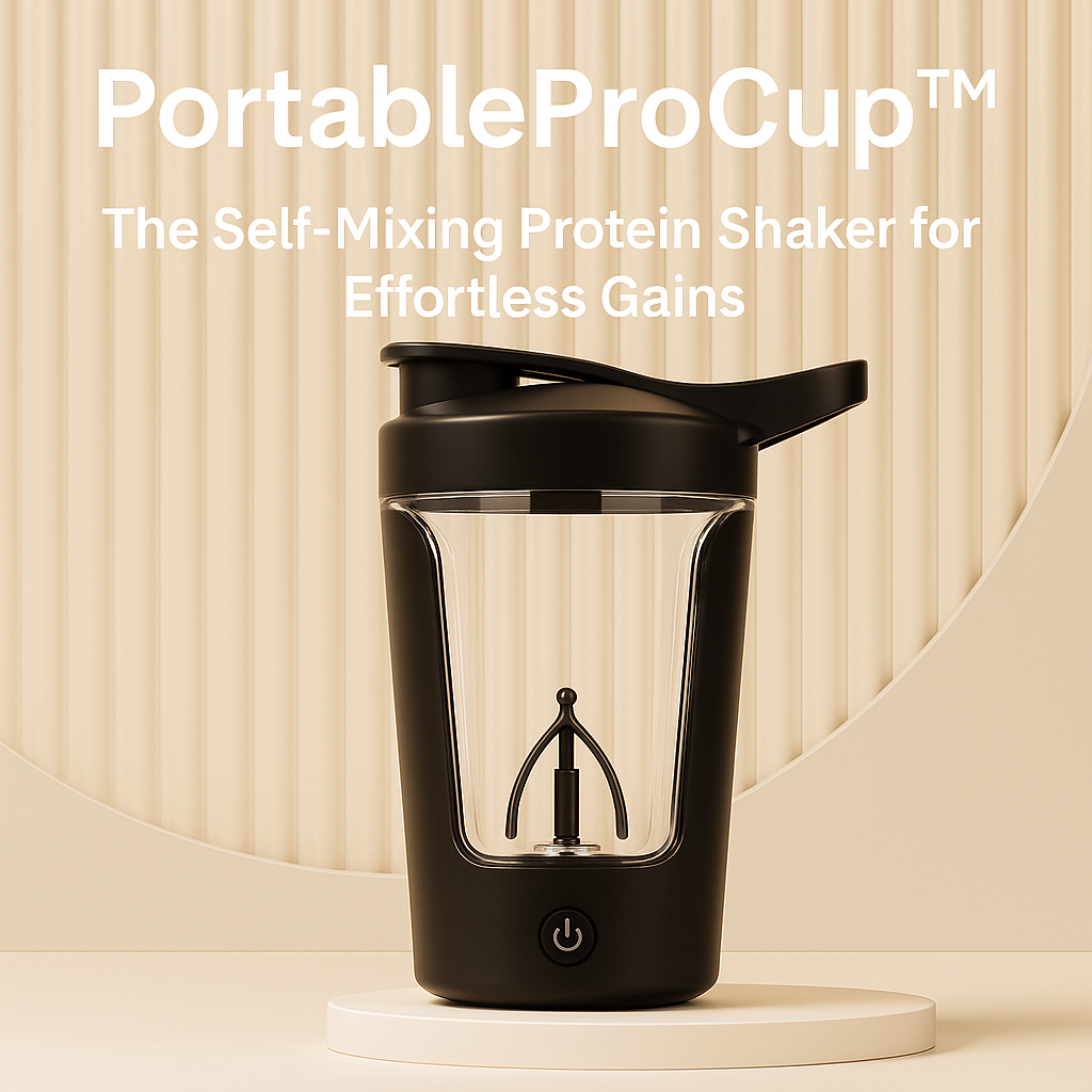 PortableProCup™️ – The Self-Mixing Shaker