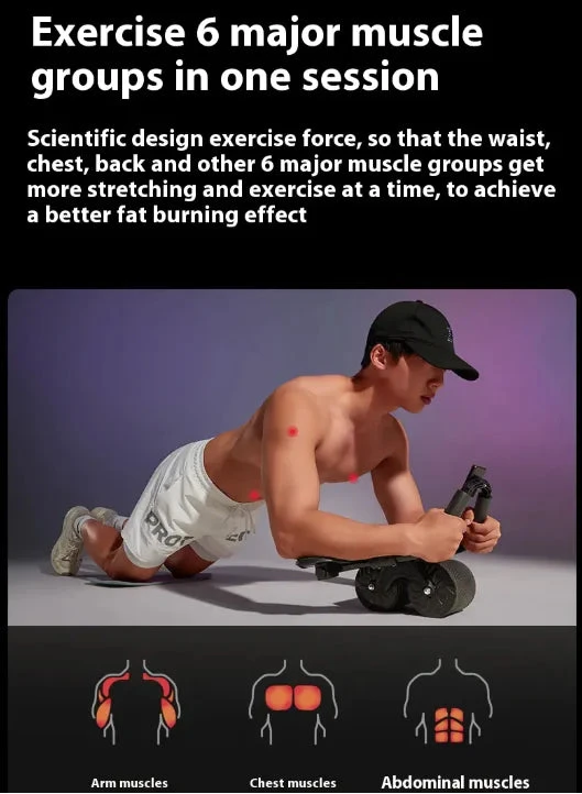 ProAutomatic-Rebound Abdominal Wheel