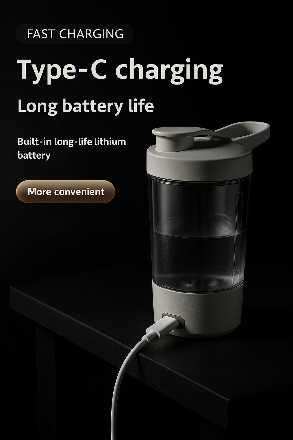 PortableProCup™️ – The Self-Mixing Shaker