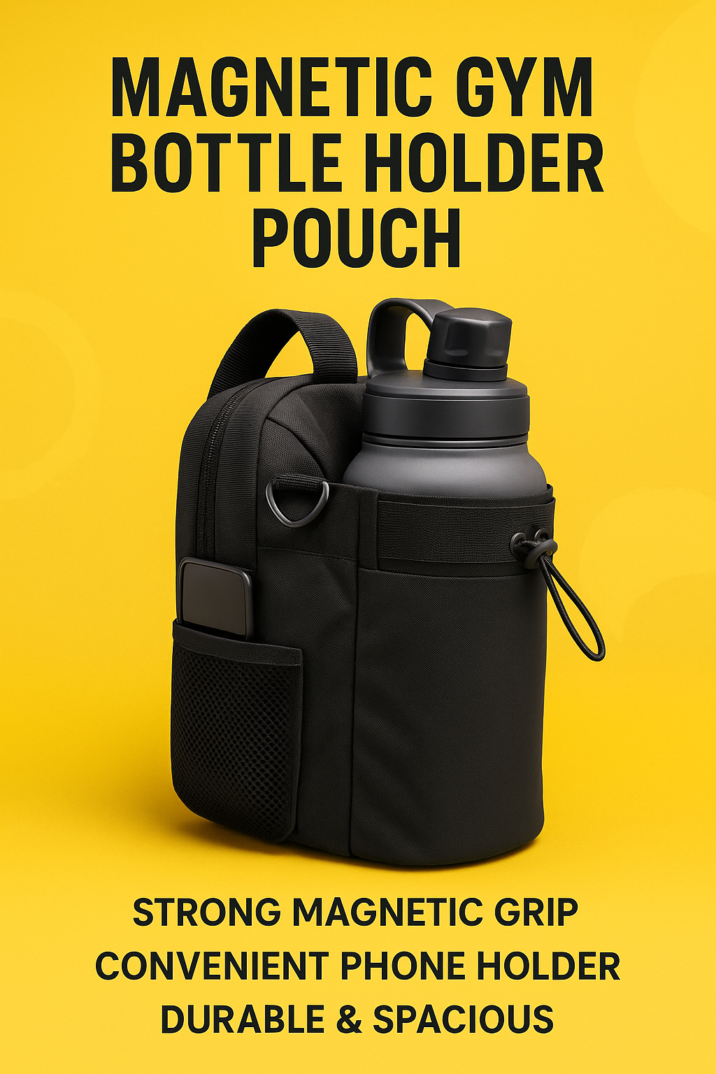 ProMagna Bag- Magnetic Fitness Kettle & Pannier Bag