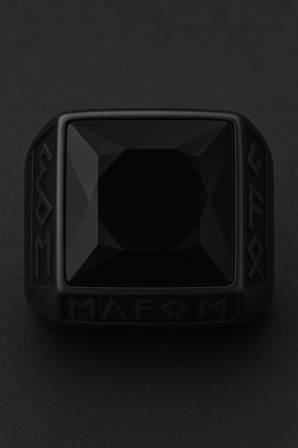 Signature Black Onyx Cuban Link - Men's Ring