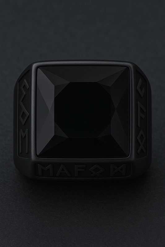 Signature Black Onyx Cuban Link - Men's Ring