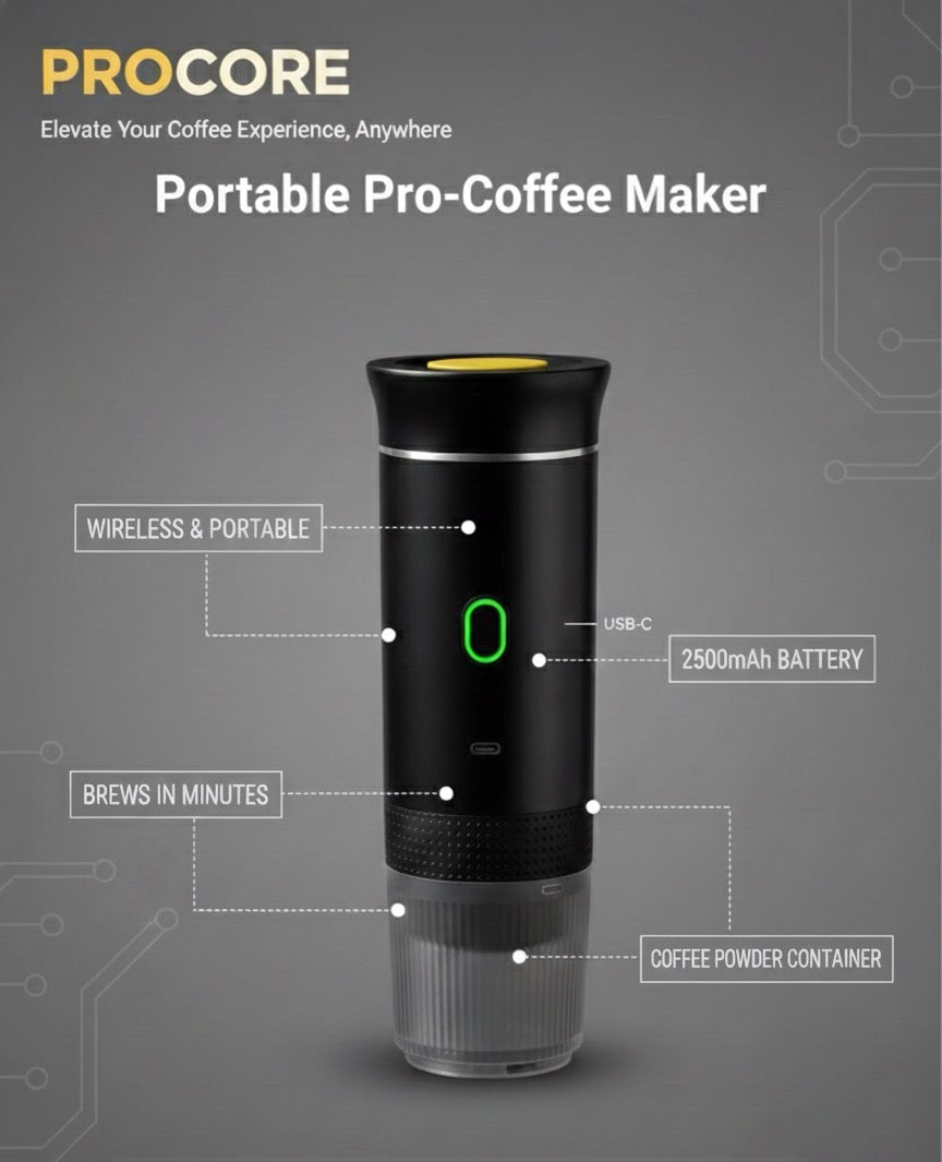 Portable Pro-Coffee Maker