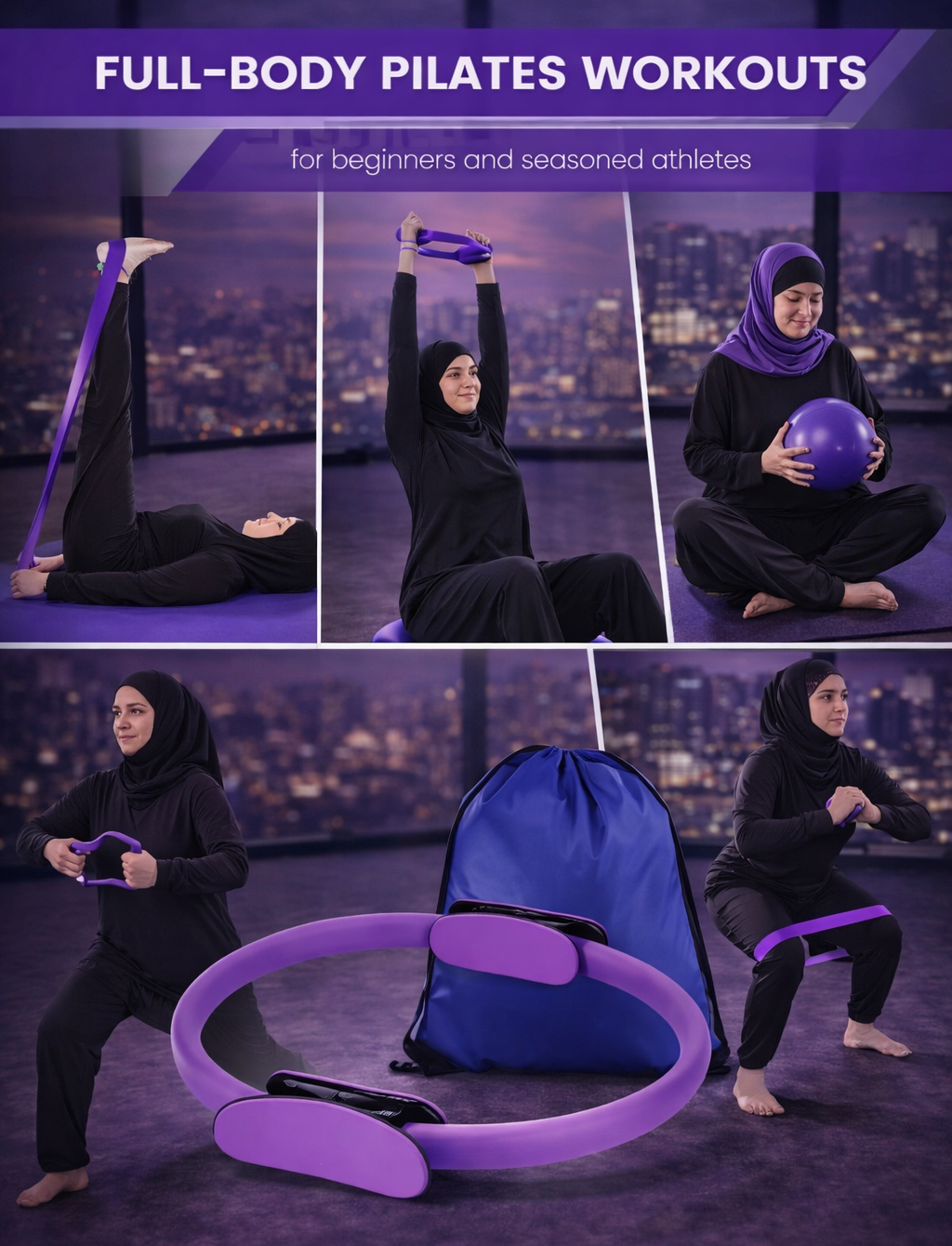 13-Piece-ProYoga & Pilates Set