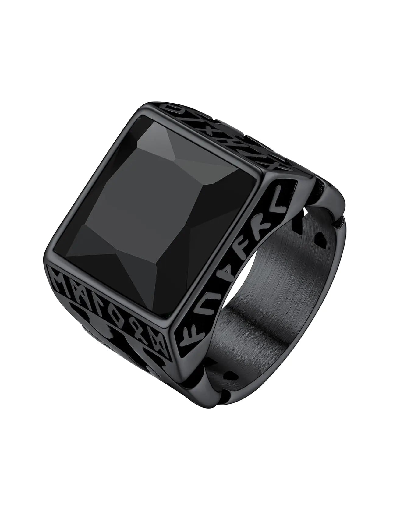 Signature Black Onyx Cuban Link - Men's Ring